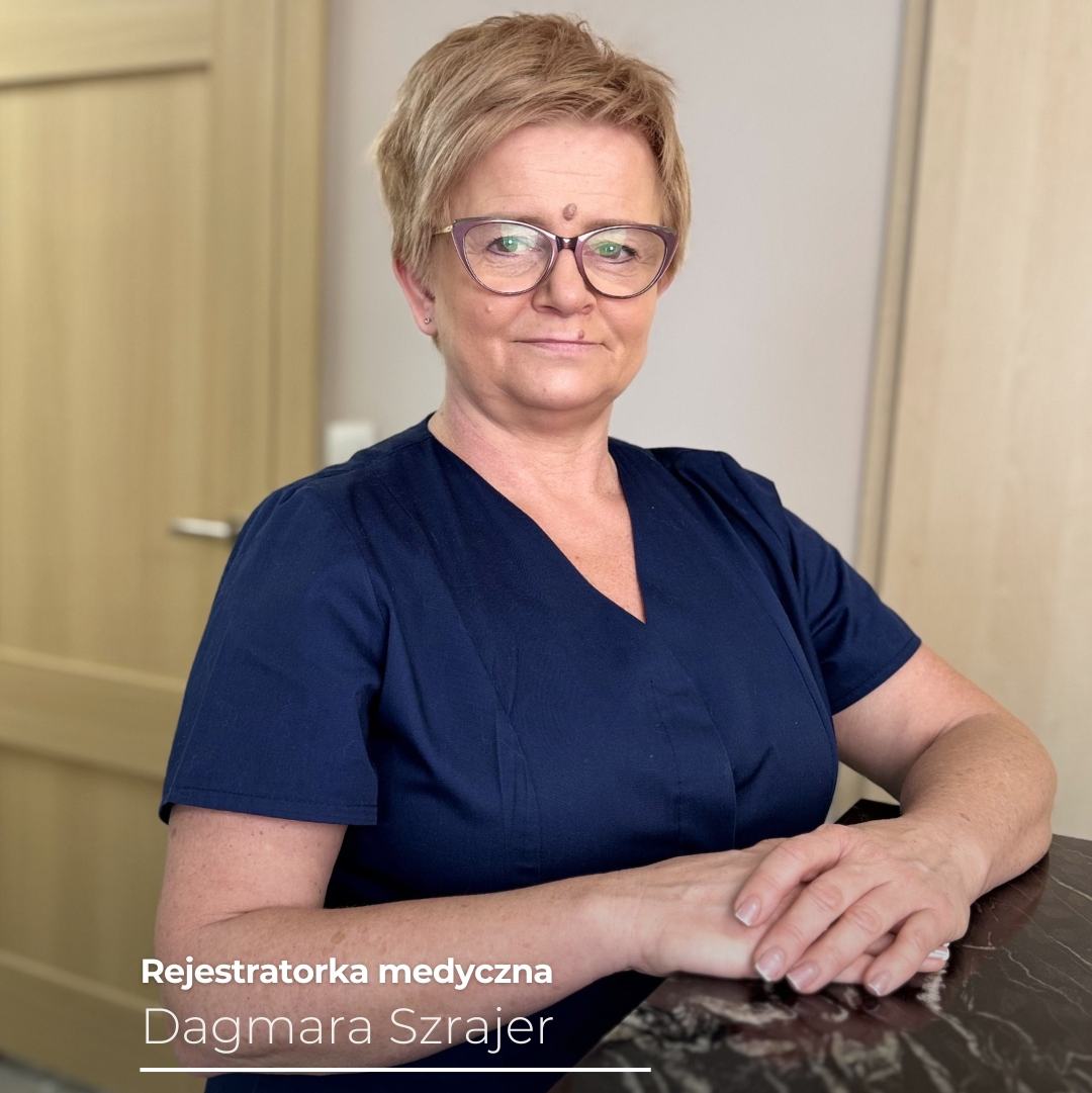 Dagmara Szrajer - rejestratorka medyczna InGlow-med